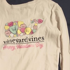 Girls vineyard vines valentine shirt